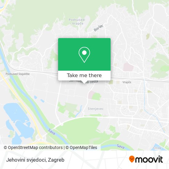 Jehovini svjedoci map