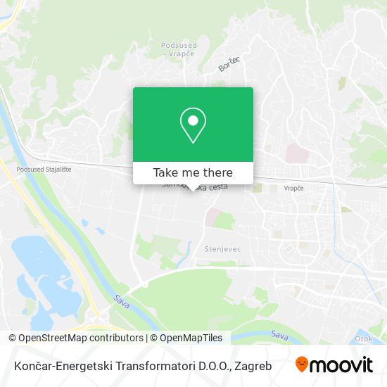 Končar-Energetski Transformatori D.O.O. map