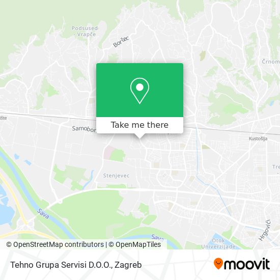 Tehno Grupa Servisi D.O.O. map