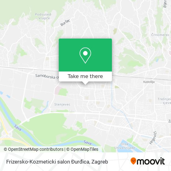 Frizersko-Kozmeticki salon Đurđica map