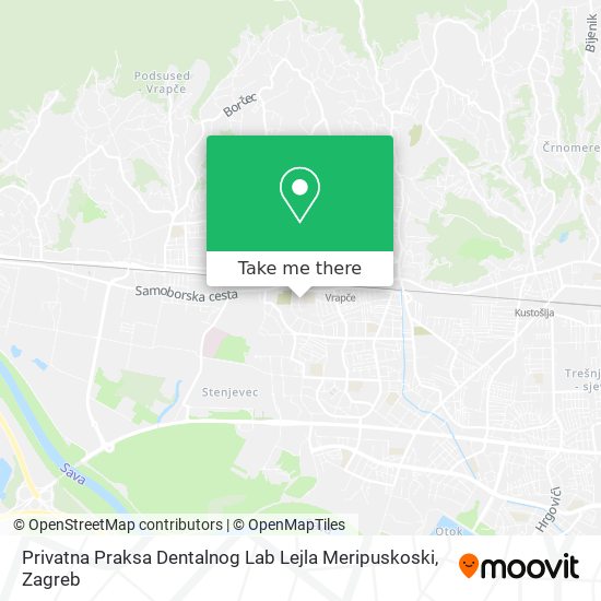 Privatna Praksa Dentalnog Lab Lejla Meripuskoski map