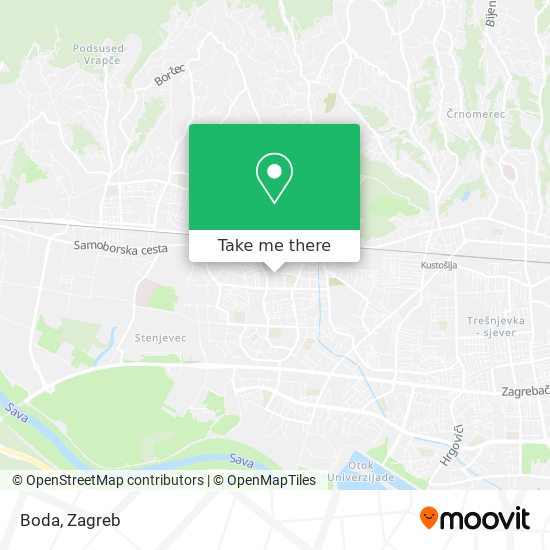 Boda map