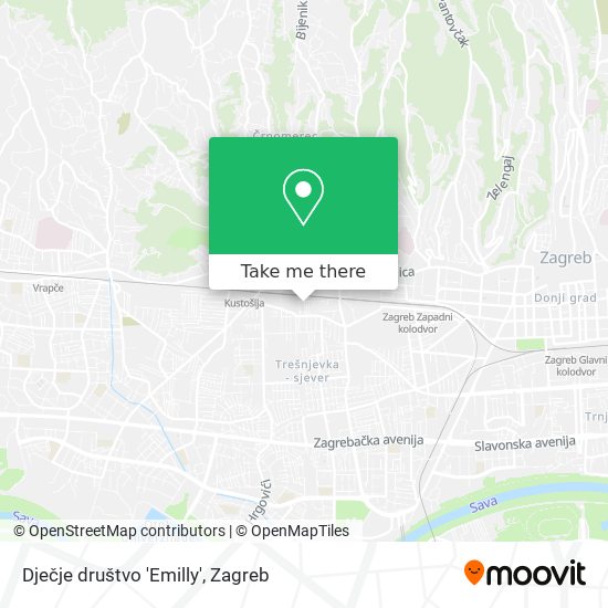 Dječje društvo 'Emilly' map