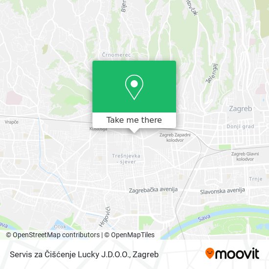 Servis za Čišćenje Lucky J.D.O.O. map