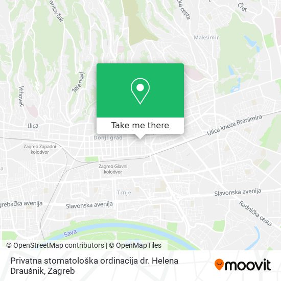 Privatna stomatološka ordinacija dr. Helena Draušnik map