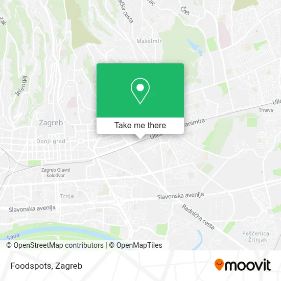 Foodspots map