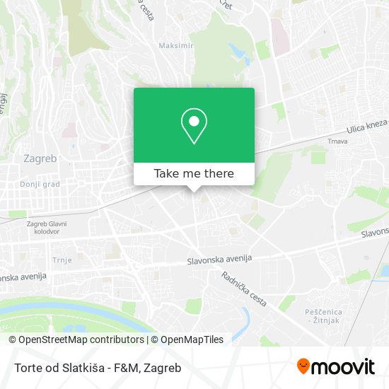 Torte od Slatkiša - F&M map