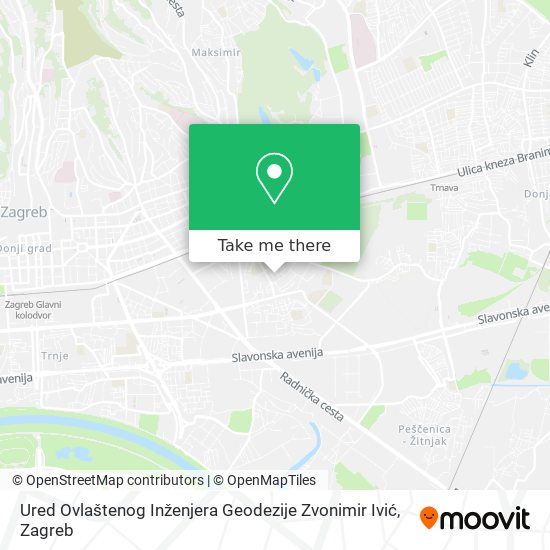 Ured Ovlaštenog Inženjera Geodezije Zvonimir Ivić map