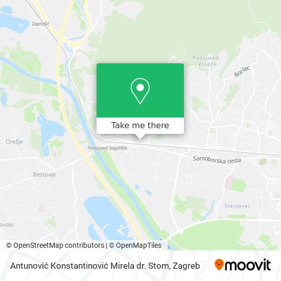 Antunović Konstantinović Mirela dr. Stom map
