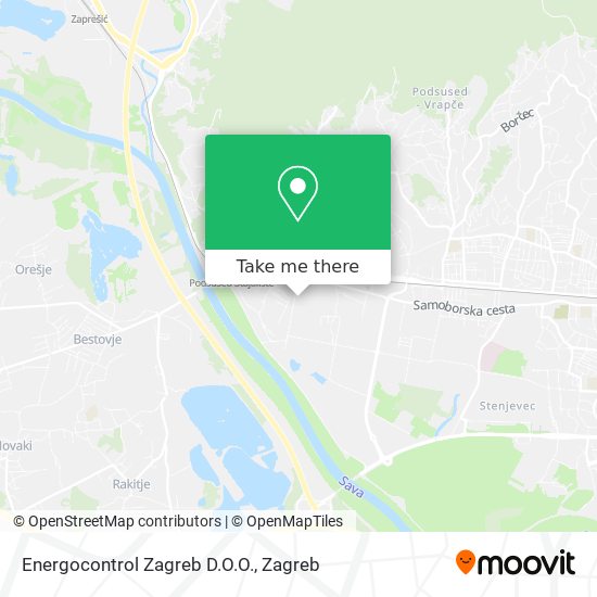 Energocontrol Zagreb D.O.O. map