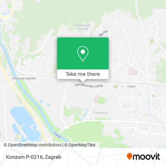 Konzum P-0216 map