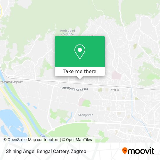 Shining Angel Bengal Cattery map