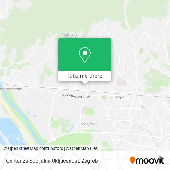 Centar za Socijalnu Uključenost map