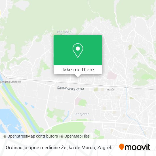 Ordinacija opće medicine Željka de Marco map