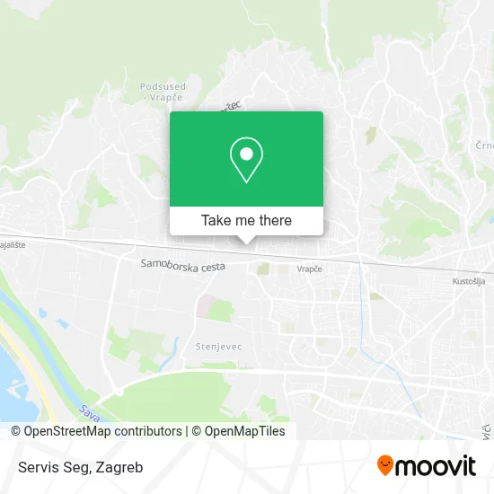 Servis Seg map