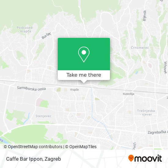 Caffe Bar Ippon map