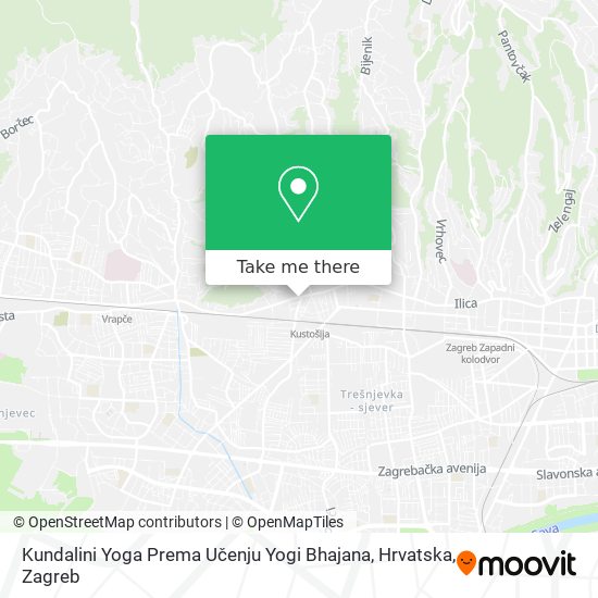 Kundalini Yoga Prema Učenju Yogi Bhajana, Hrvatska map