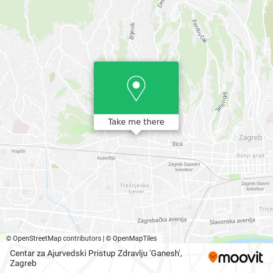 Centar za Ajurvedski Pristup Zdravlju 'Ganesh' map