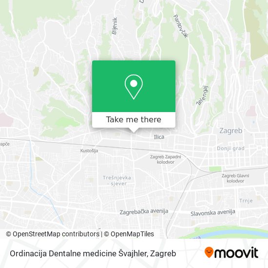 Ordinacija Dentalne medicine Švajhler map