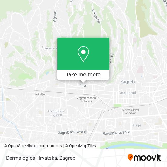 Dermalogica Hrvatska map