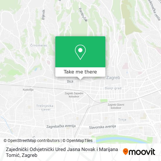 Zajednički Odvjetnički Ured Jasna Novak i Marijana Tomić map