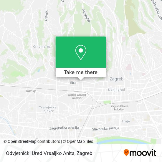 Odvjetnički Ured Vrsaljko Anita map