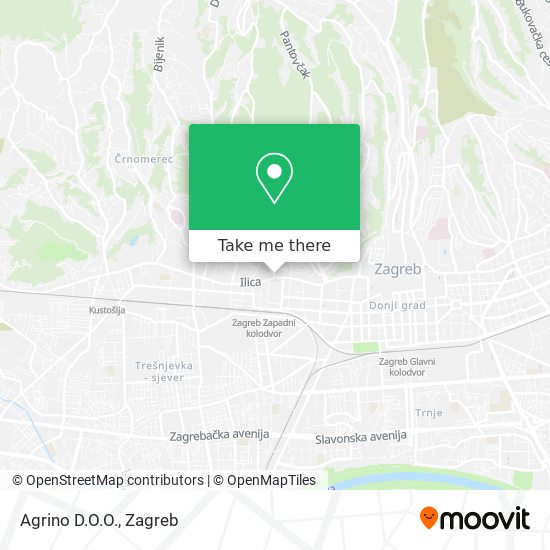 Agrino D.O.O. map