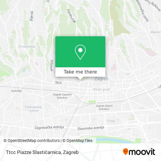 Ttcc Piazze Slastičarnica map