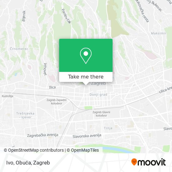 Ivo, Obuća map