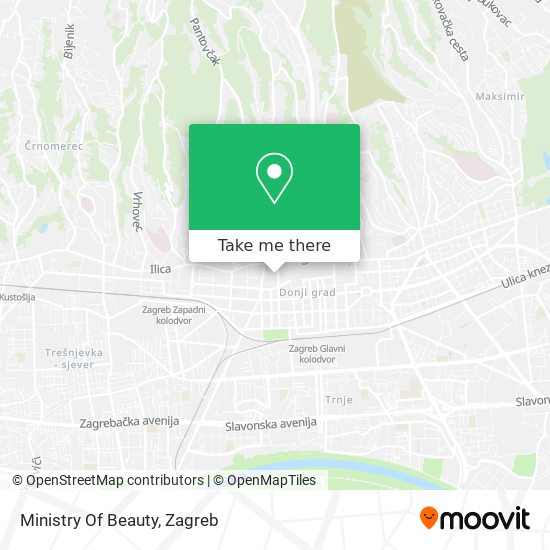 Ministry Of Beauty map