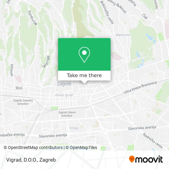 Vigrad, D.O.O. map