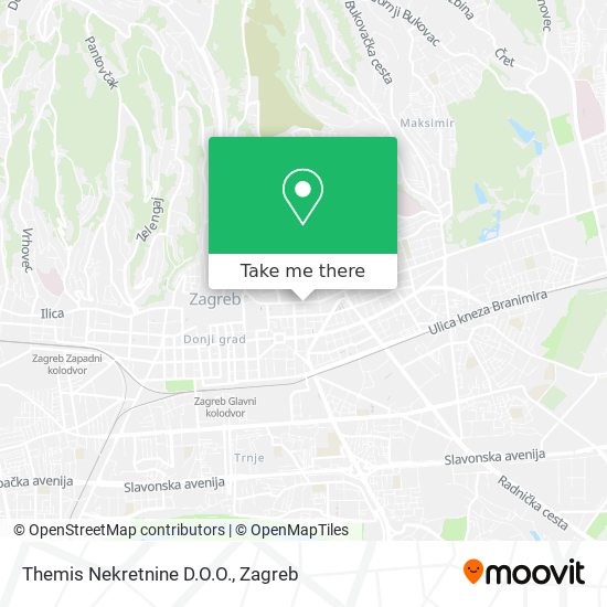 Themis Nekretnine D.O.O. map