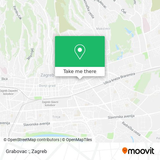 Grabovac : map