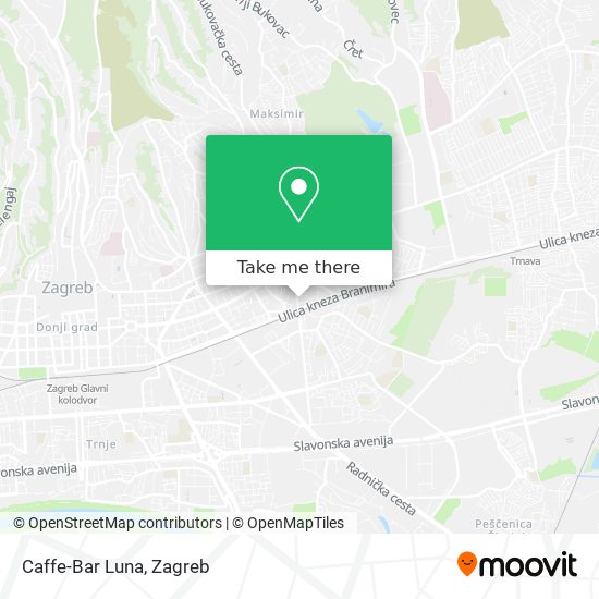 Caffe-Bar Luna map