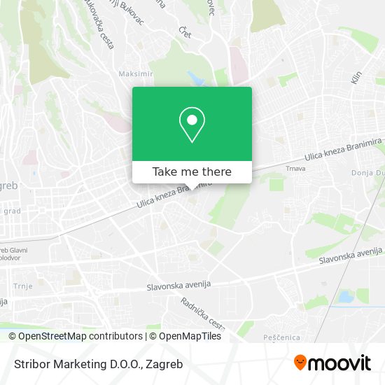 Stribor Marketing D.O.O. map