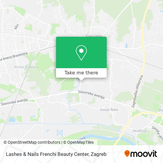 Lashes & Nails Frenchi Beauty Center map