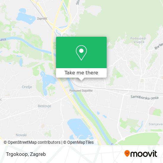 Trgokoop map