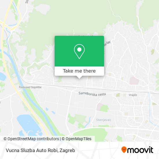 Vucna Sluzba Auto Robi map