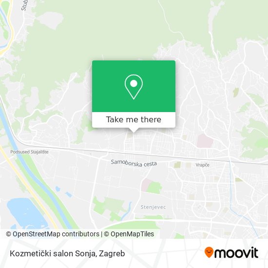 Kozmetički salon Sonja map