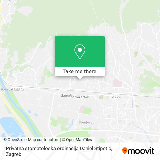 Privatna stomatološka ordinacija Daniel Stipetić map