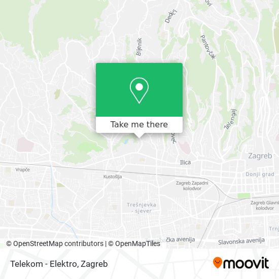 Telekom - Elektro map