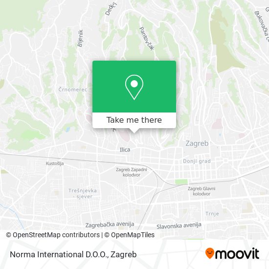 Norma International D.O.O. map