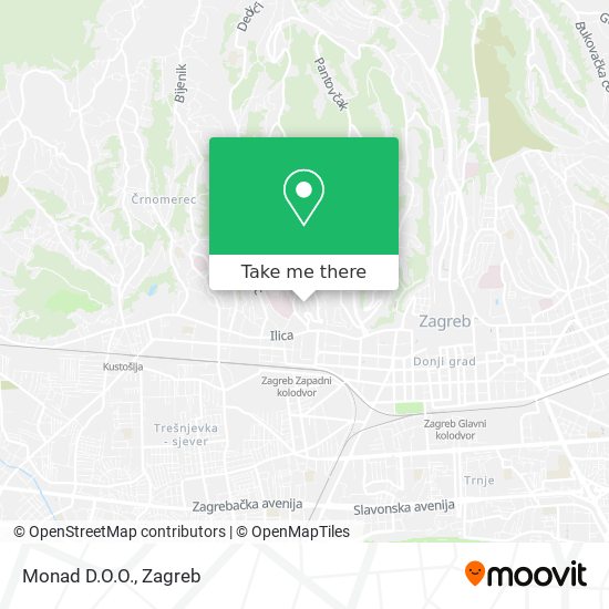 Monad D.O.O. map