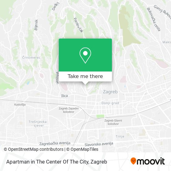 Apartman in The Center Of The City map