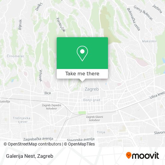 Galerija Nest map