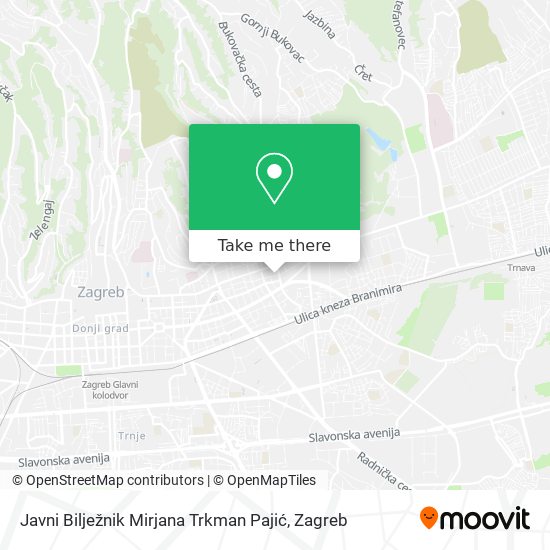 Javni Bilježnik Mirjana Trkman Pajić map