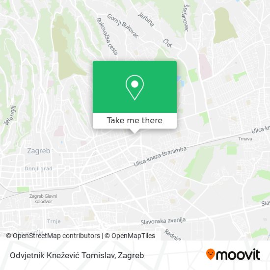 Odvjetnik Knežević Tomislav map