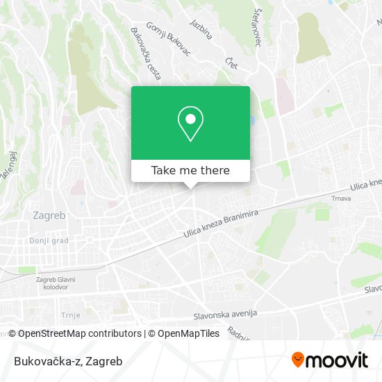 Bukovačka-z map