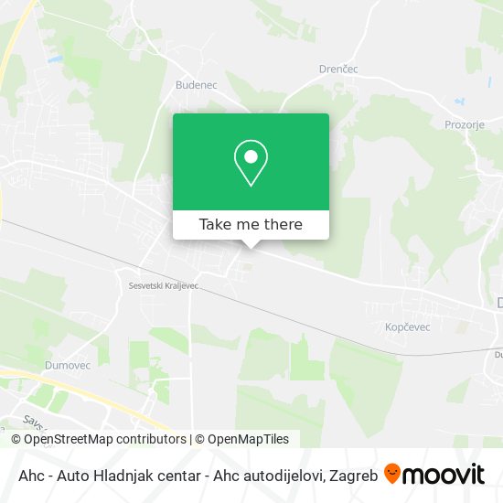 Ahc - Auto Hladnjak centar - Ahc autodijelovi map