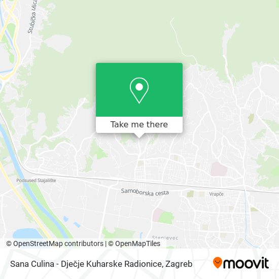 Sana Culina - Dječje Kuharske Radionice map